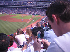 Texting at the Game
