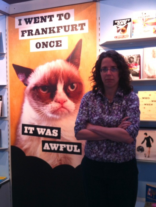 Grumpy Cat at Frankfurt Book Fair