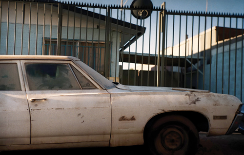 In spite of its run-down appearance, Mario Zuleta's old Bel Air still watches over his family, decades after his death.