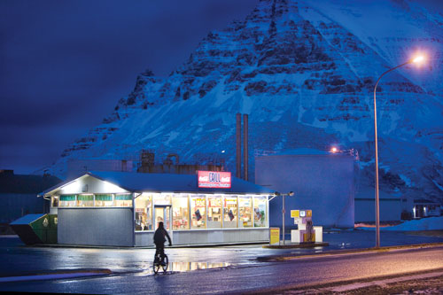 The Grill is the one business in sleepy Bolungarvík that stays open past 8 p.m.