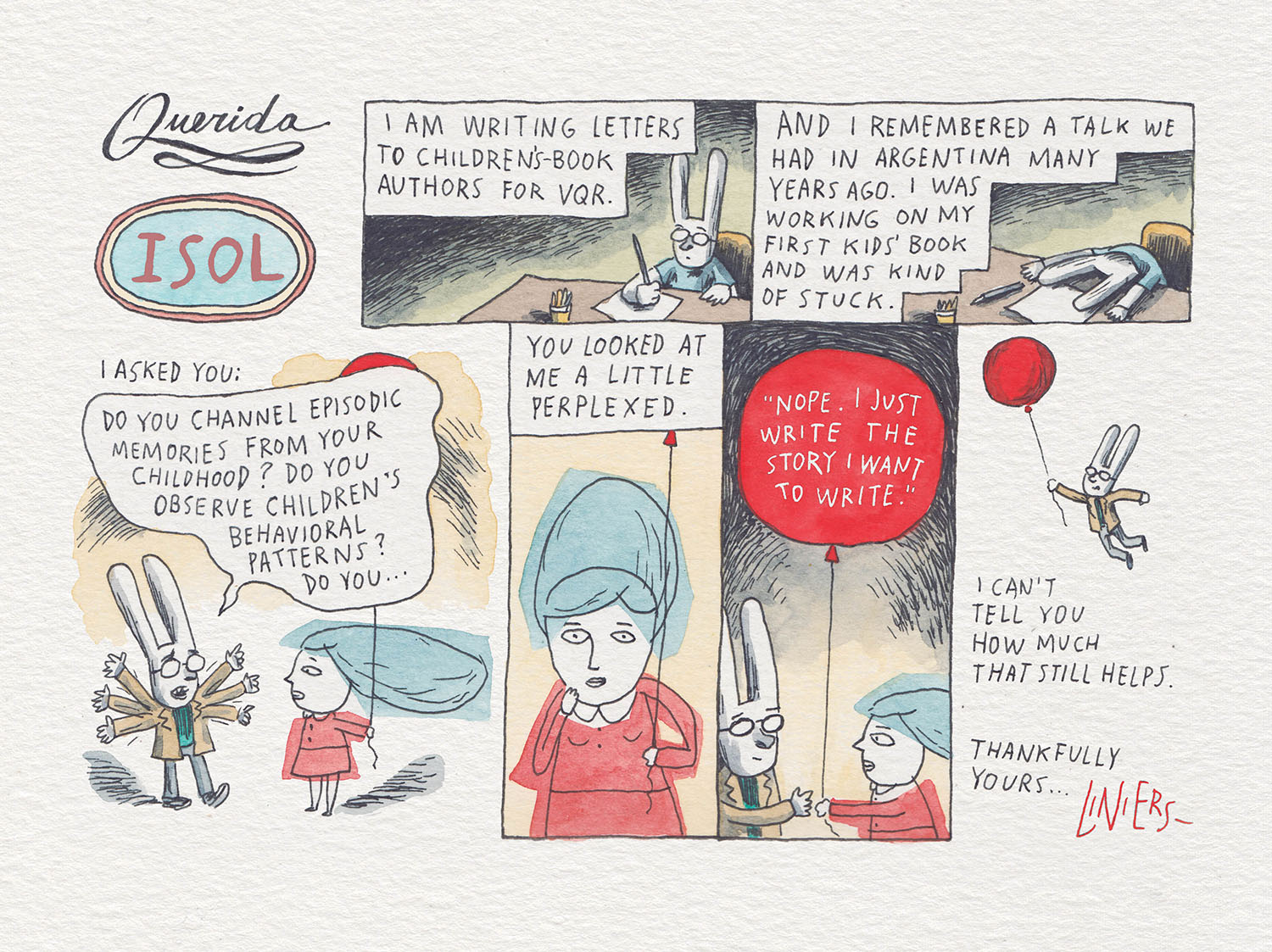 Illustration by Liniers