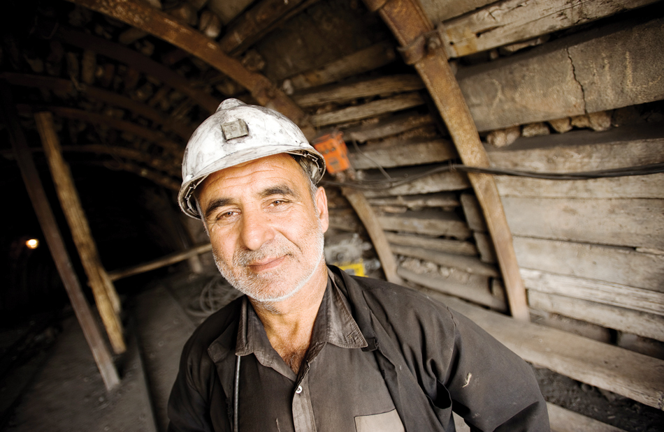 Abdel Waseeh, a foreman in the Karkara coalmine.
