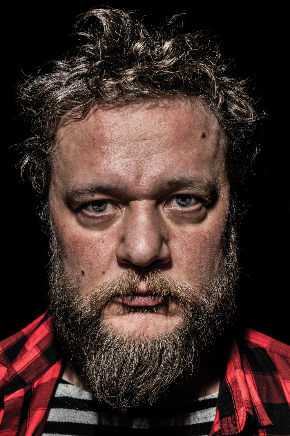 Aleksei Ivanov, 41, cultural advisor in the community. Narva, Estonia, March 2025.