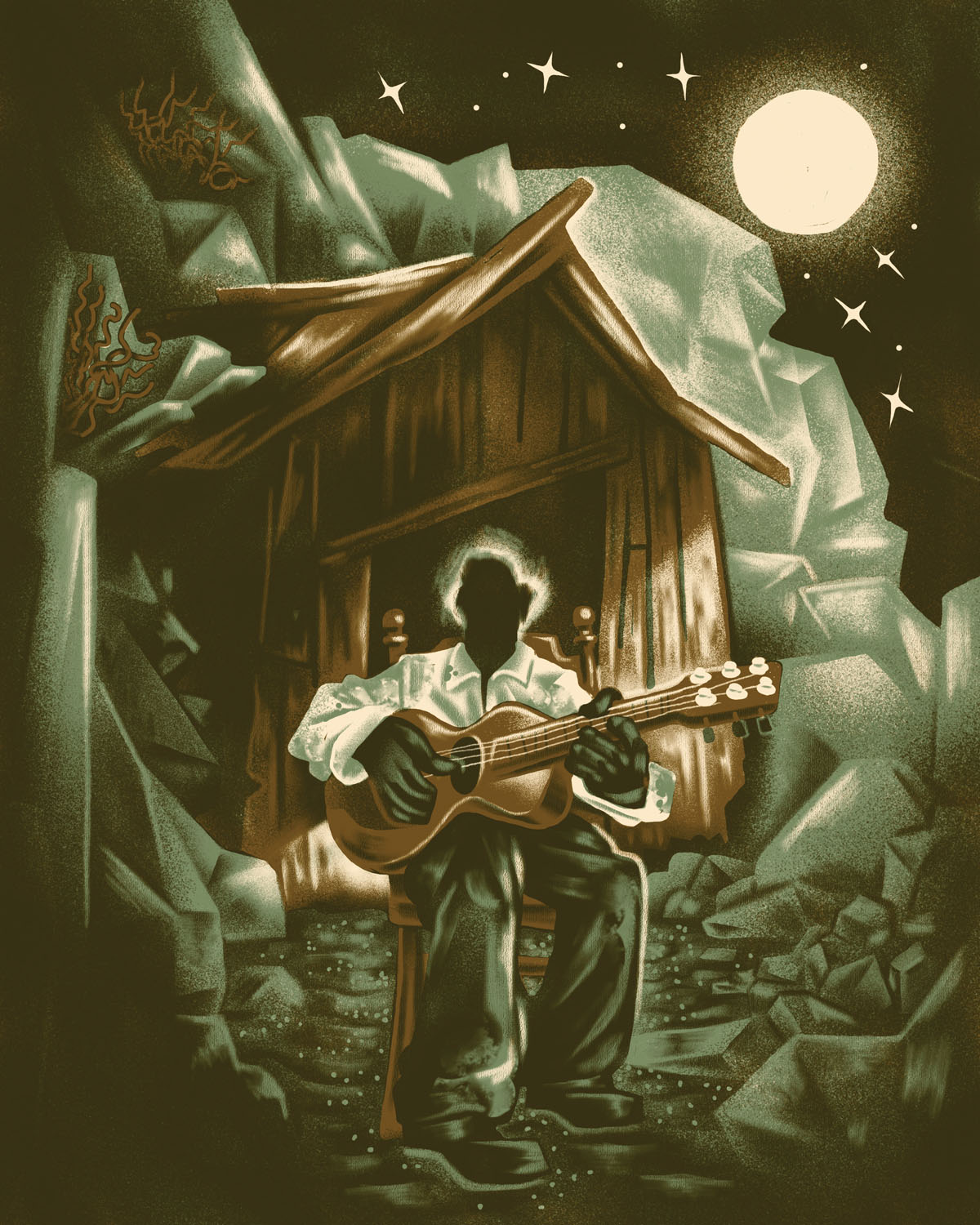 Missing History - Illustration by Ricardo Diseño