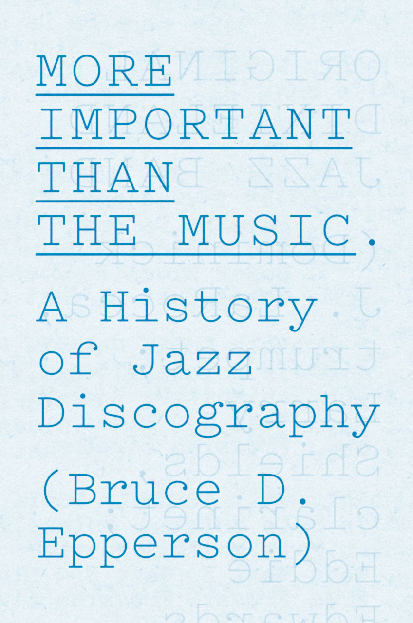 More Important Than the Music  by Bruce D. Epperson   