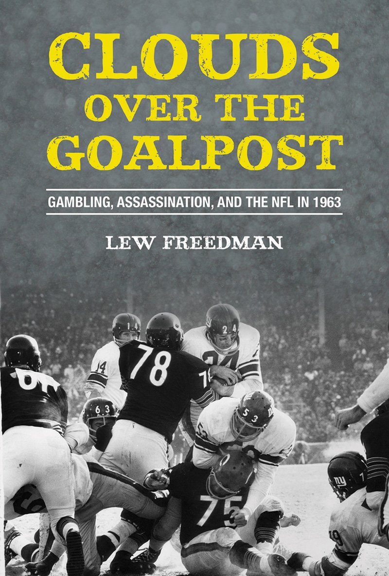  Clouds over the Goalpost  by Lew Freedman 