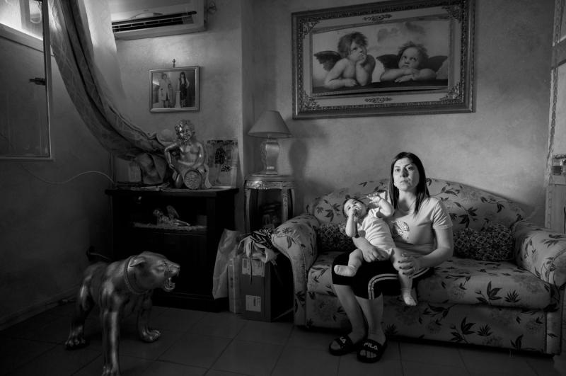 Maria Elisa Foti with her daughter Martina Concetta. May 2022.