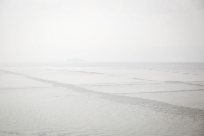 Frozen lake