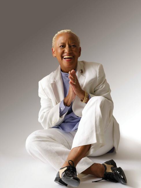 Nikki Giovanni headshot by Jan Cobb