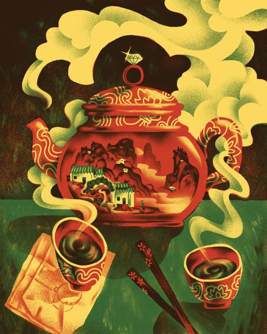 The Woman Wong - Illustration by Ricardo Diseño