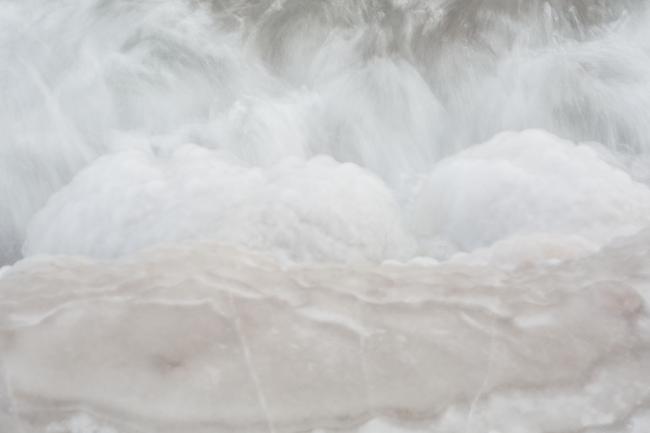 Cloudy white substance