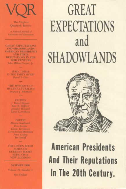 Virginia Quarterly Review, Summer 1996 cover