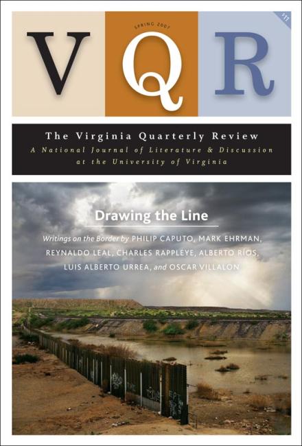 Virginia Quarterly Review, Spring 2007 cover