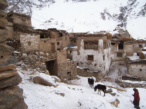 Snowy Stone Village