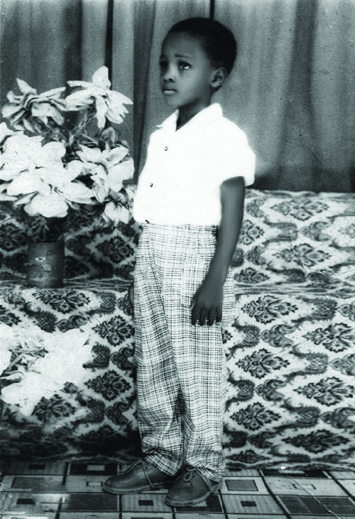 The author in his youth. 
(Courtesy of the author from Mahama Family Albums)