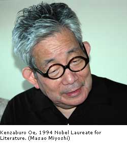 Kenzaburo Oe, 1994 Nobel Laureate for Literature.