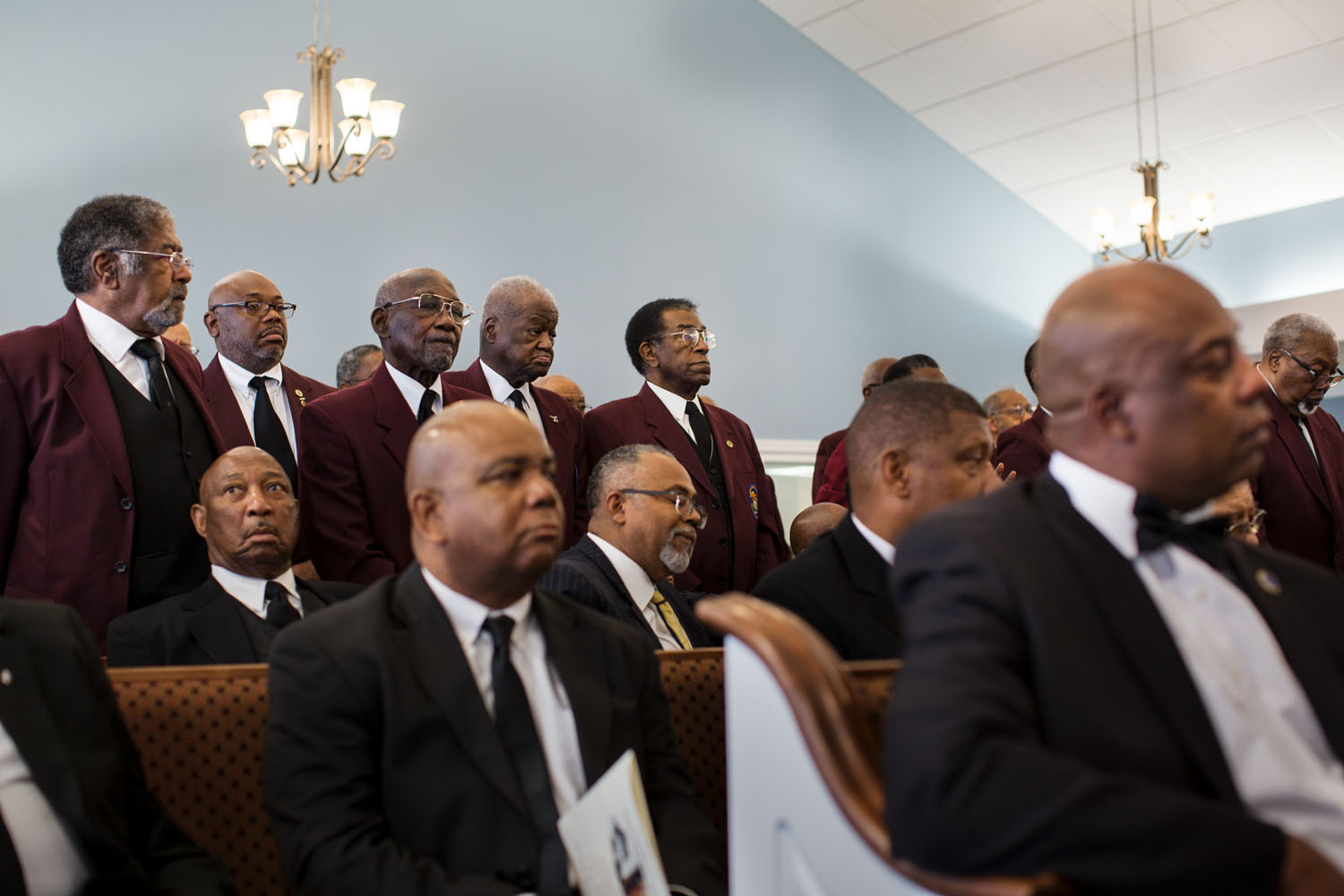 Homegoing service for Earl Haddon Gray, the last member of the East End Cemetery Burial Association. Scott’s Funeral Home, Richmond, VA, June 2017.