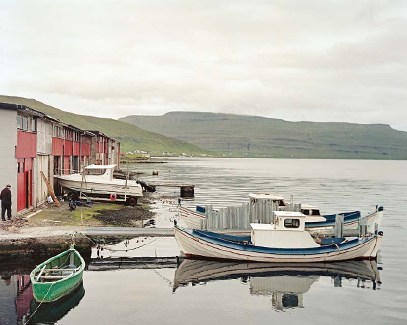 The harbor at Kollafjørður