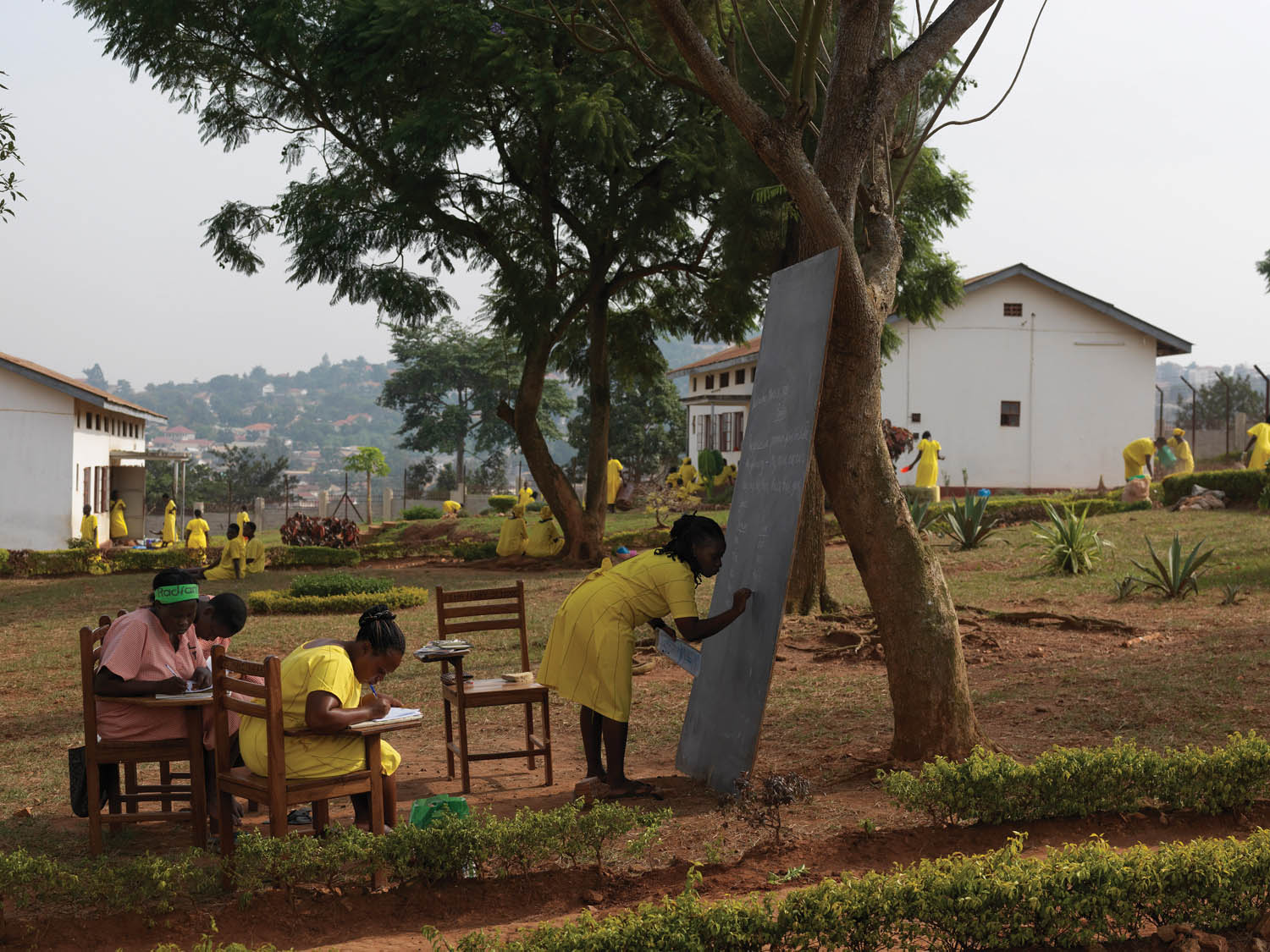 Luzira Women’s Prison, which holds an estimated 370 women and thirty children. Kampala, Uganda, 2013. Photograph by Jan Banning.