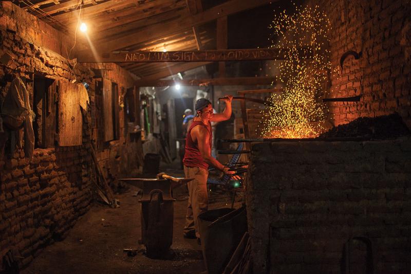 Potengi, in the state of Ceará, was once known for its blacksmiths, who typically work from two to nine in the morning in order to avoid the heat of the day—and for good reason, since the heat in their workshops can soar to 122 degrees Fahrenheit.