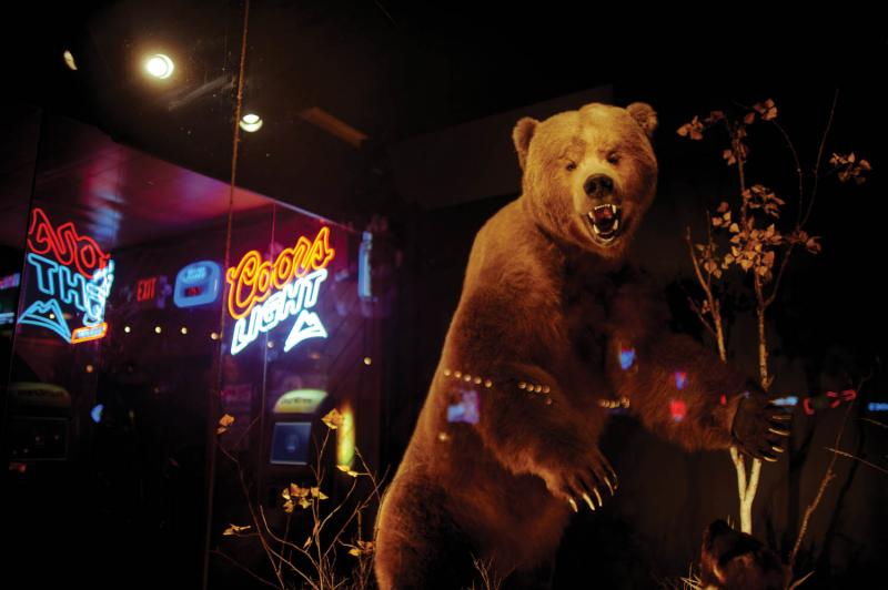 Blue Moon Nite Club. Columbia Falls, MT, 2010. From Lauren Grabelle's "Surveilling the West."
