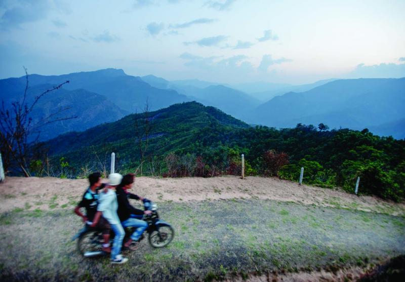 Most people in the Naga Hills travel by foot, but more and more people are getting around on 125cc motorbikes. The influx of motorbikes has helped to connect the Nagas to the larger Burmese economy, planting seeds for development.