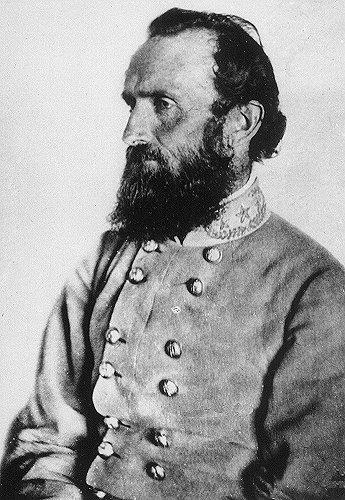 General Jackson's "Chancellorsville" Portrait, taken at a Spotsylvania County farm on April 26, 1863, seven days before his mortal wounding at the Battle of Chancellorsville